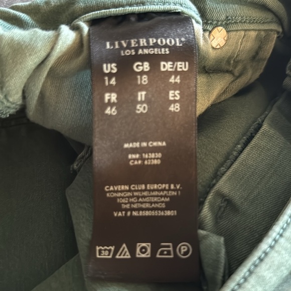 Liverpool Los Angeles | High-Rise Ankle Jeans - Picture 7 of 8